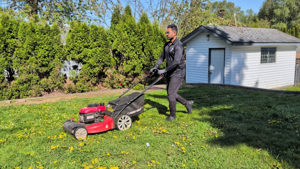 Landscaping and grass cutting work by JF Services, Vancouver | JF Services Vancouver | JF Services Surrey
